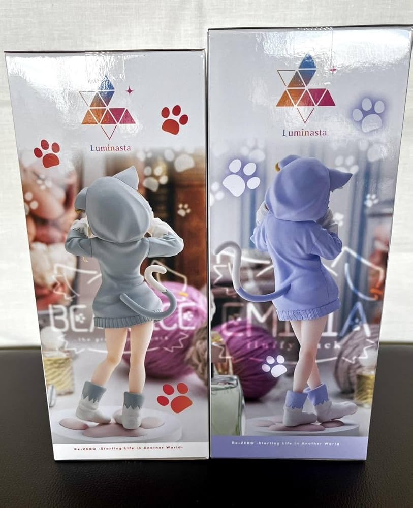 Amazon | 2種セット Re:ゼロから始める異世界生活 Luminasta エミリア